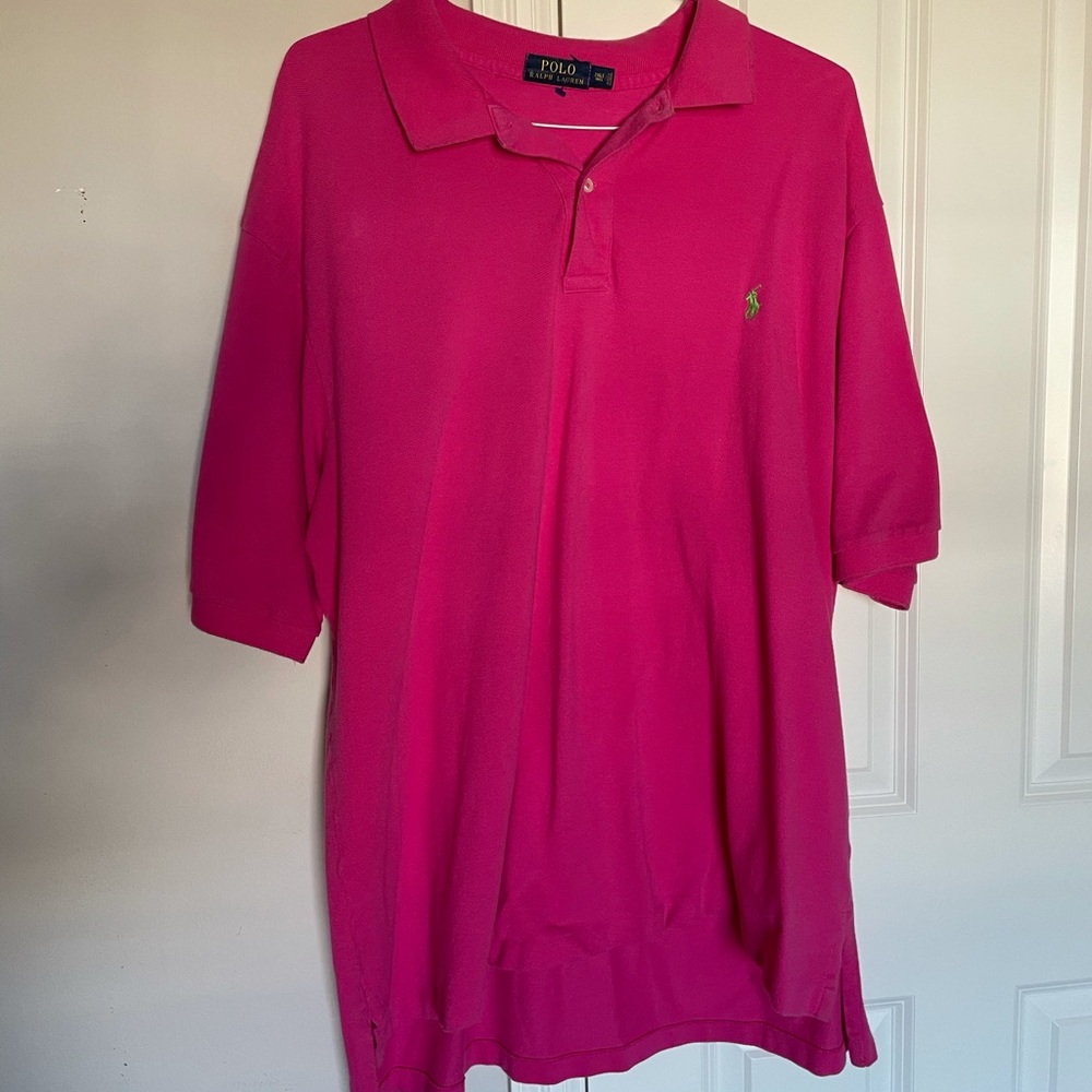 2XL Ralph Lauren pink polo